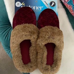 Beautiful red slippers